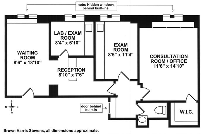 Floorplan for 955 Park Avenue, 1D