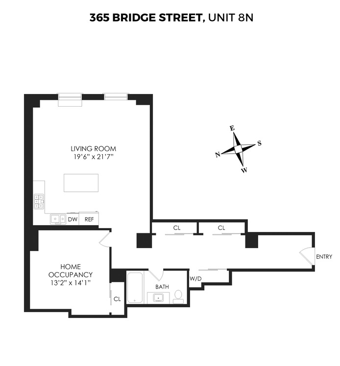 Floorplan for 365 Bridge Street
