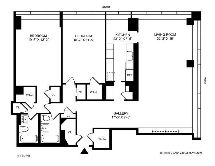 Floorplan for 870 United Nations Plaza