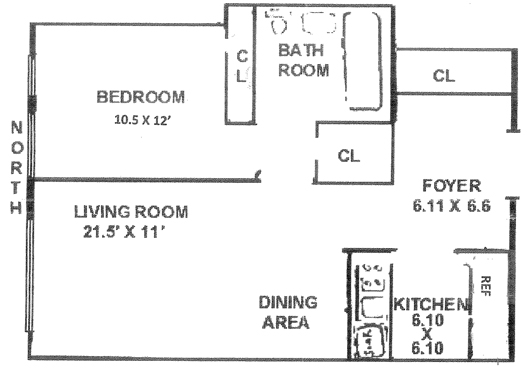 Floorplan for 308 West 103rd Street