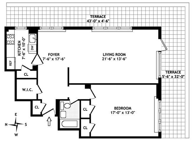 Floorplan for 405 East 63rd Street
