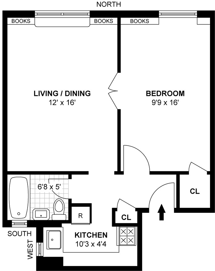 Floorplan for 216 Lincoln Place
