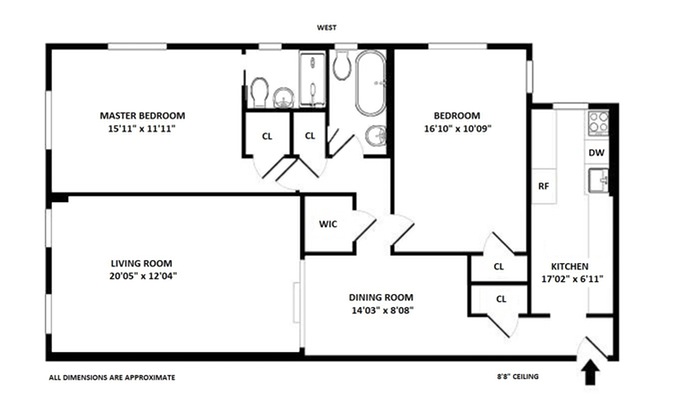 Floorplan for 303 East 37th Street