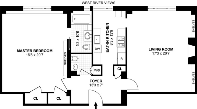 Floorplan for 404 Riverside Drive
