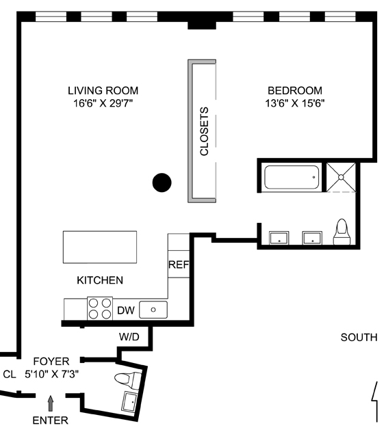 Floorplan for 21 Astor Place