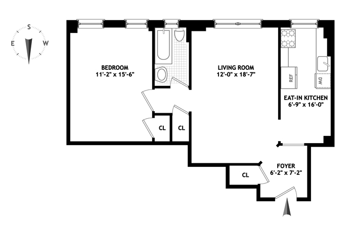 Floorplan for 130 East 94th Street