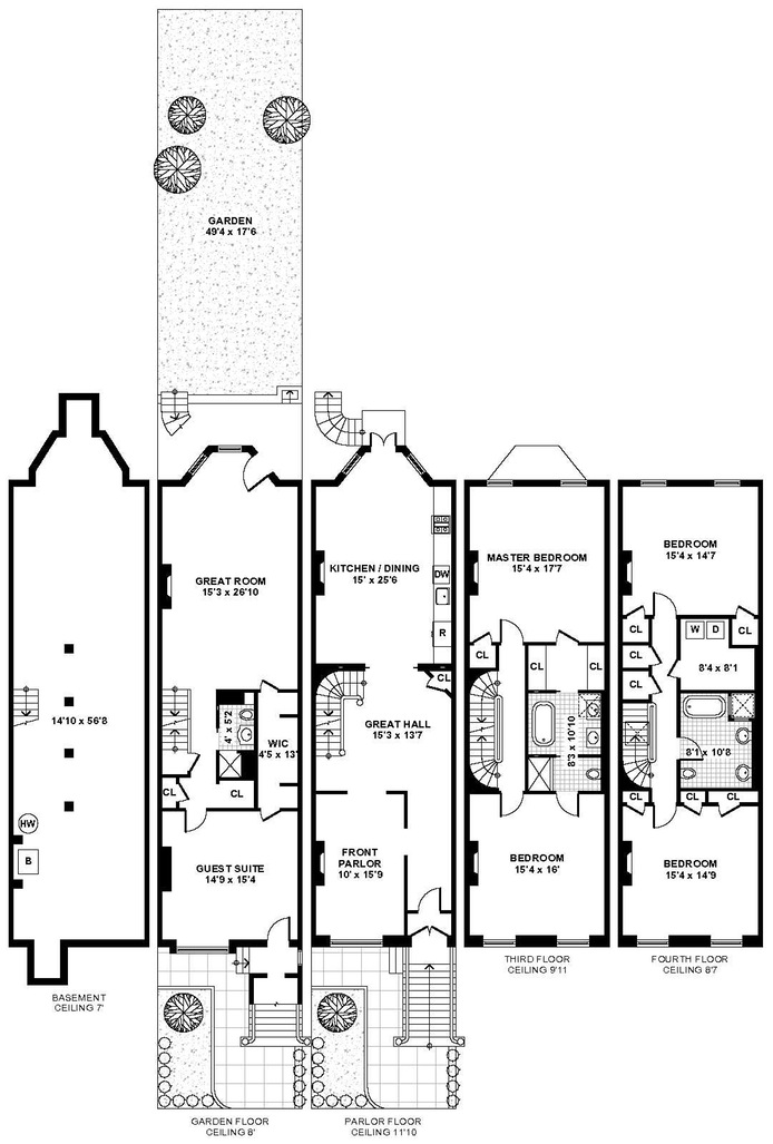 Floorplan for 370 Washington Avenue