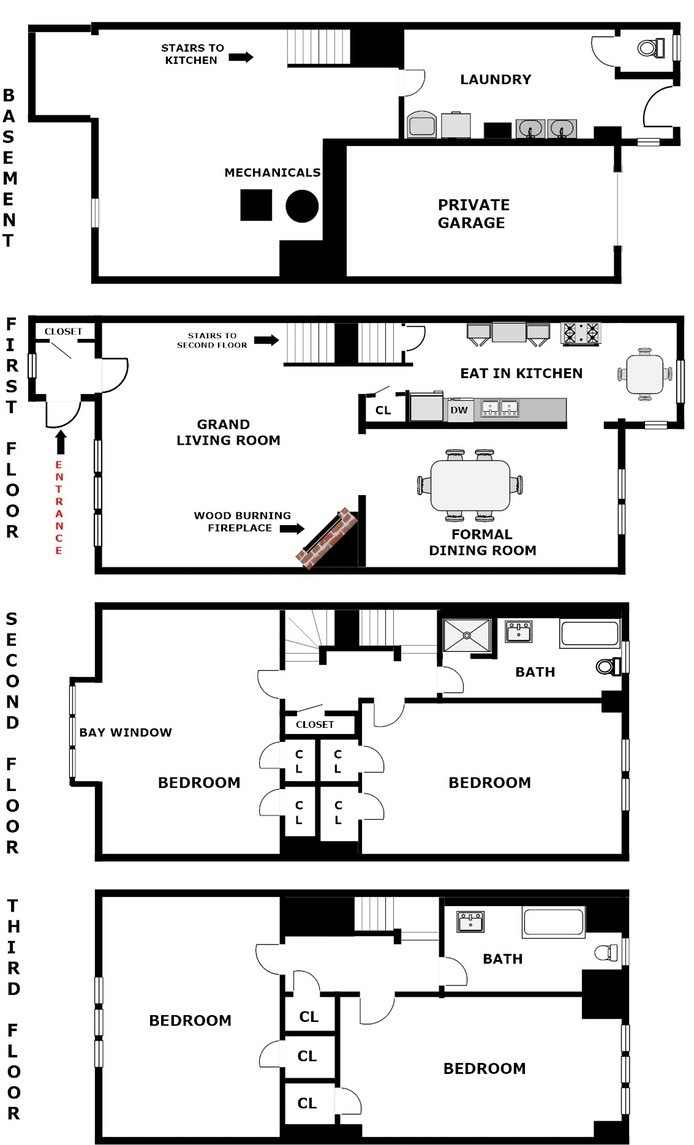 Floorplan for Home Sweet Home