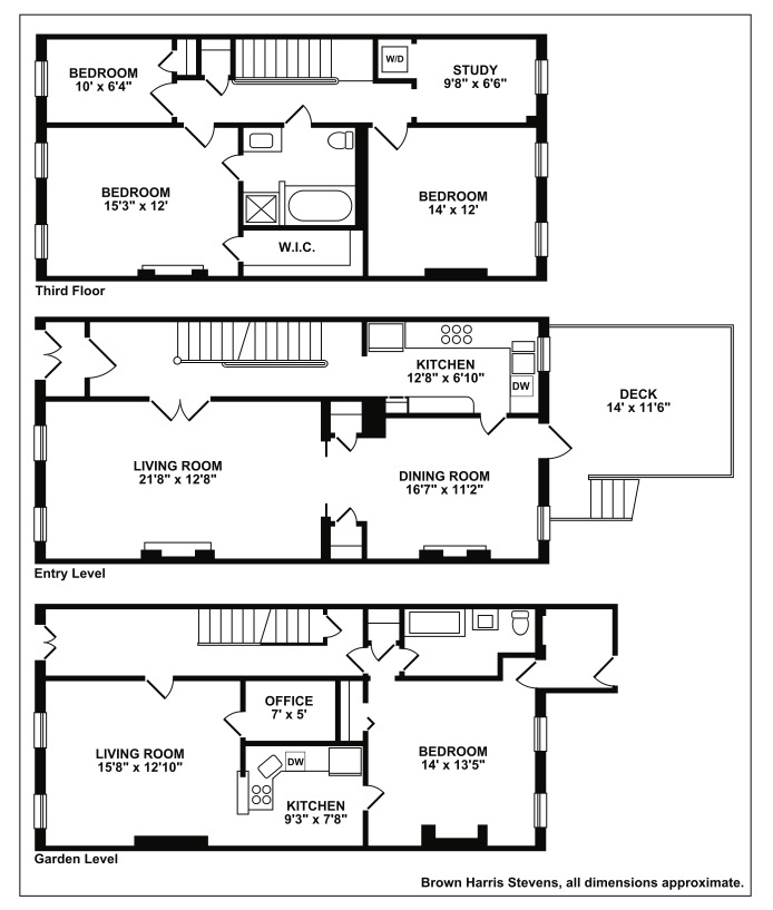 Floorplan for 374A 8th Street