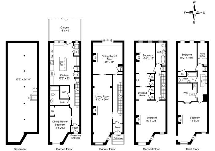 Floorplan for Jumel Terrace