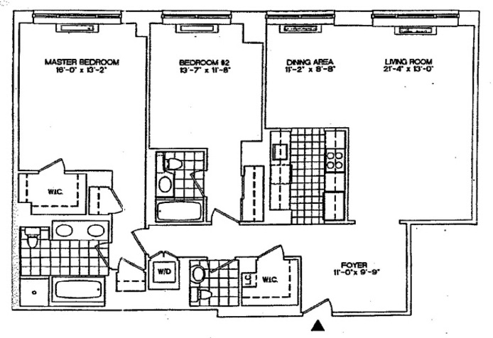 Floorplan for 308 East 72nd Street, 7B
