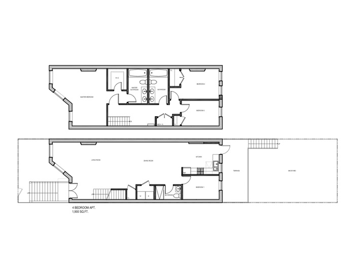 Floorplan for 390 Decatur Street, 2