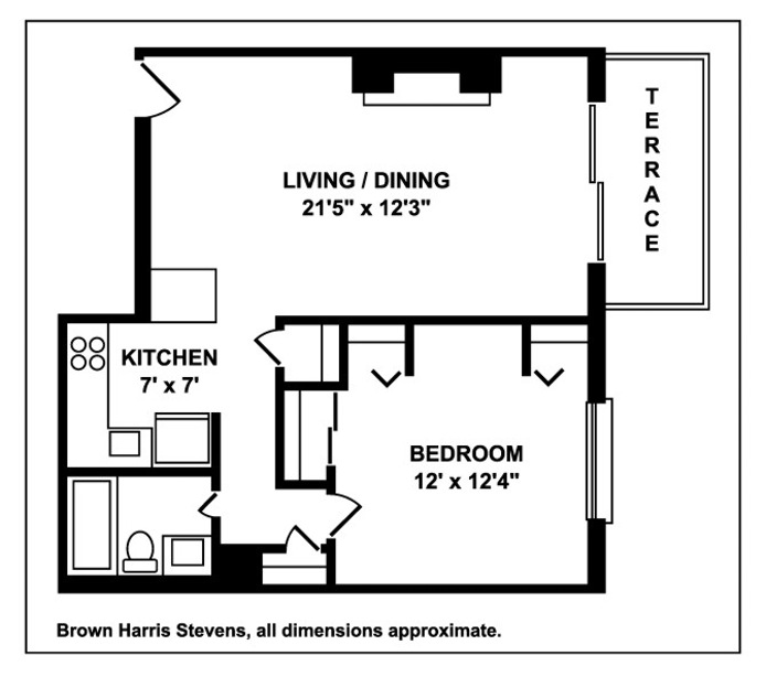 Floorplan for 330 89th Street