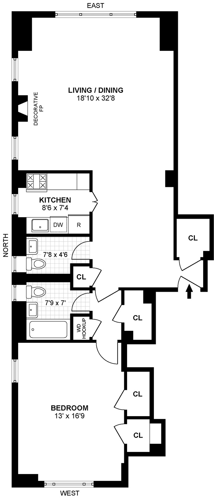 Floorplan for 135 East 71st Street