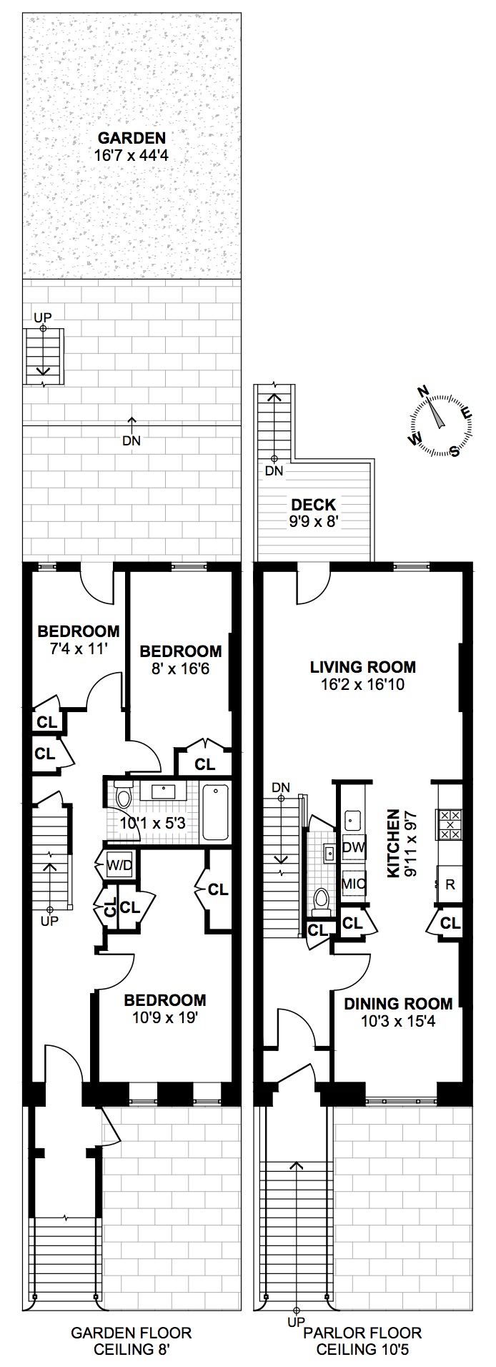 Floorplan for 647 Carroll Street