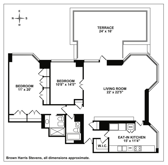 Floorplan for 200 East 65th Street