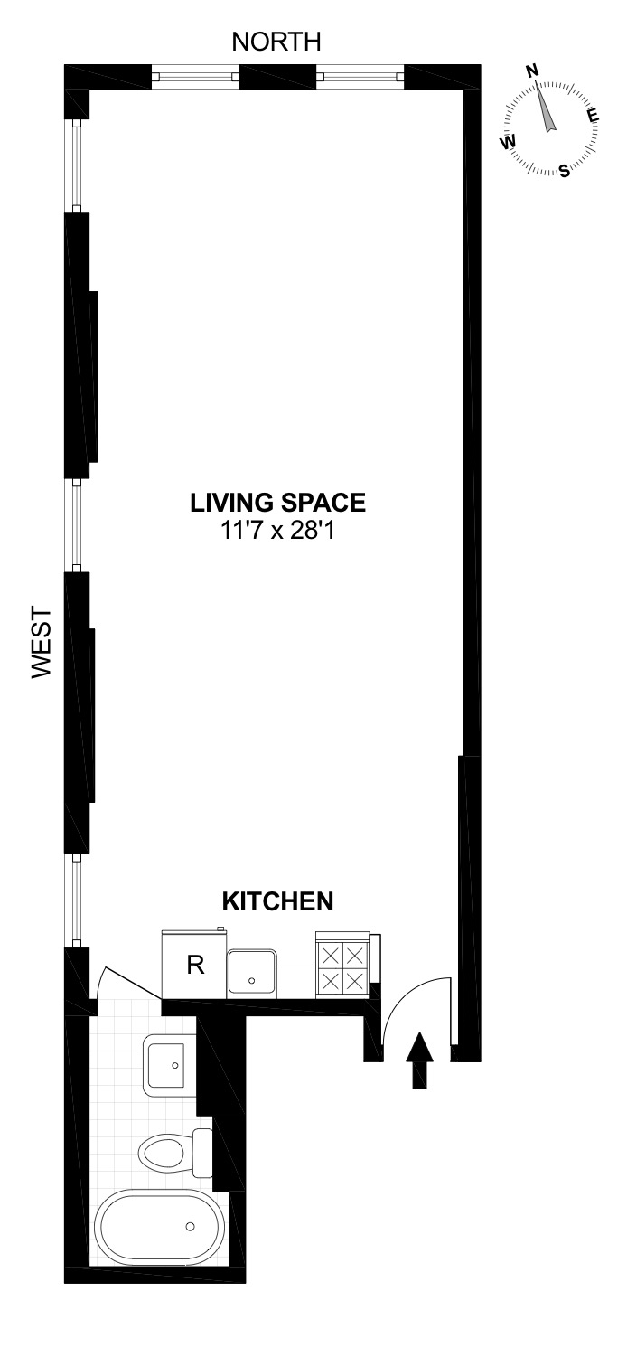 Floorplan for 214 Mulberry Street