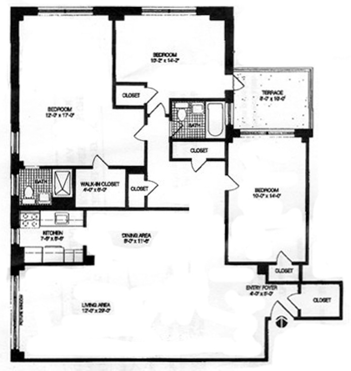 Floorplan for 4525 Henry Hudson Pkwy W
