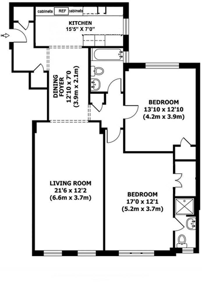 Floorplan for 221 East 78th Street