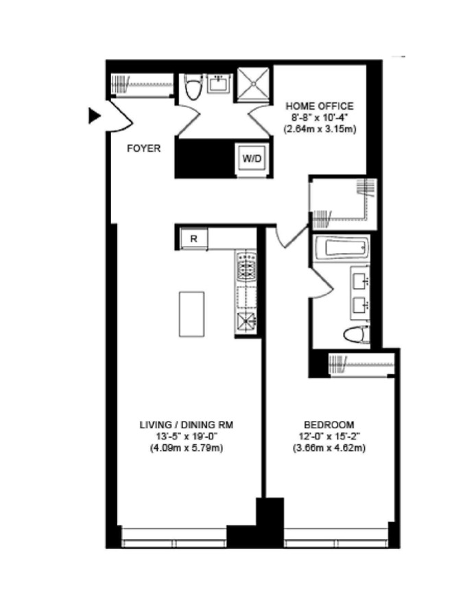 Floorplan for Wall Street