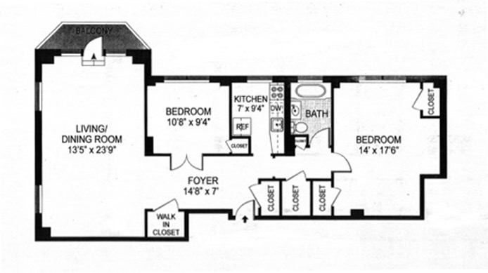 Floorplan for 135 East 54th Street