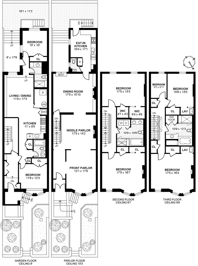 Floorplan for 528 3rd Street