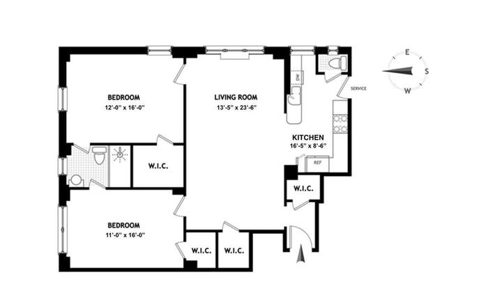 Floorplan for 435 East 57th Street