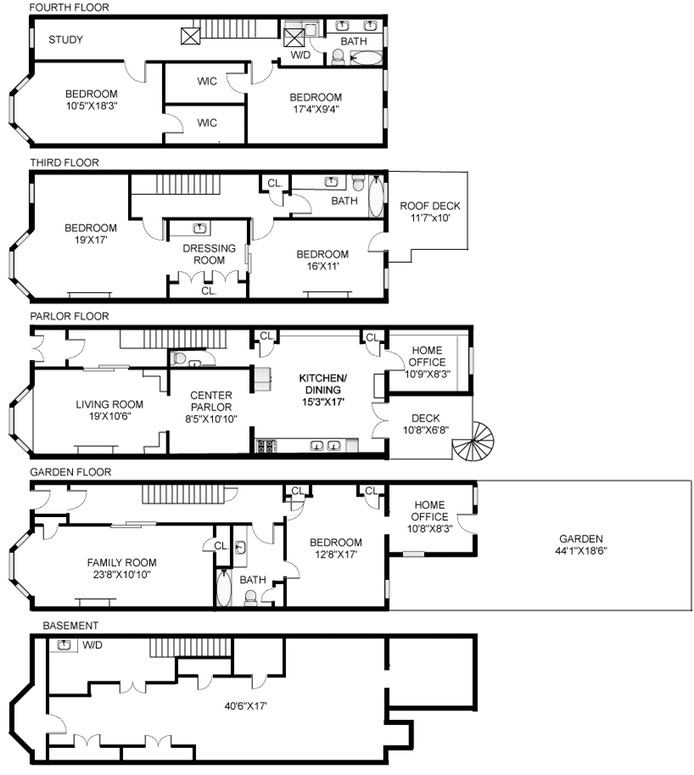 Floorplan for 518 2nd Street