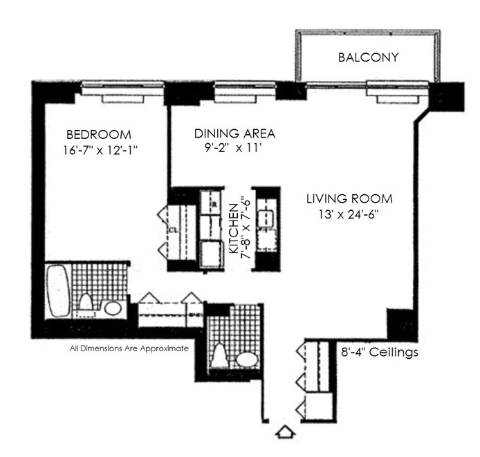 Floorplan for 245 East 93rd Street