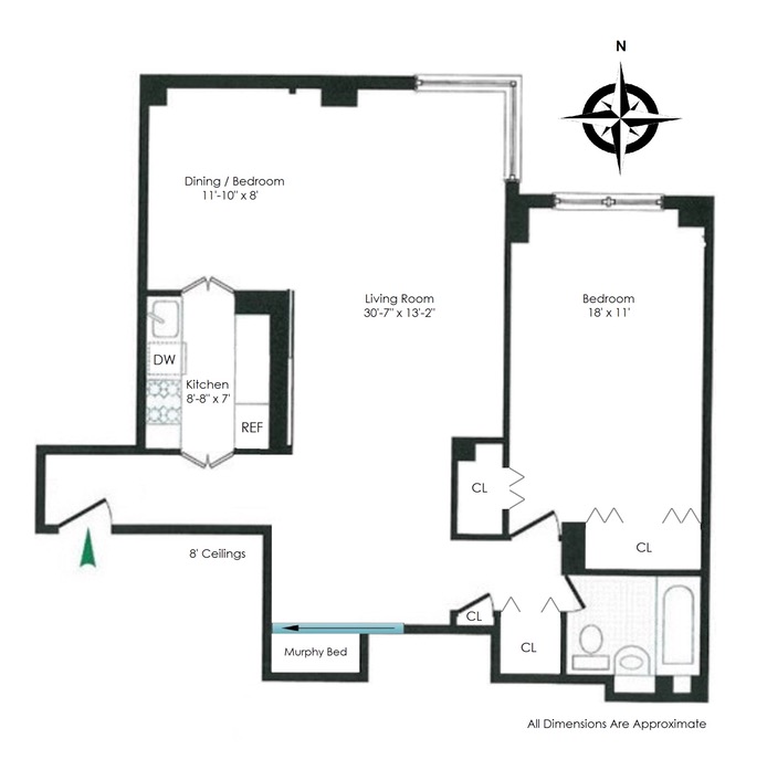 Floorplan for 1199 Park Avenue