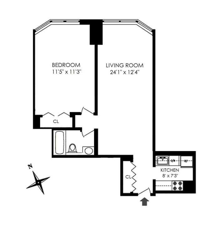 Floorplan for 630 First Avenue