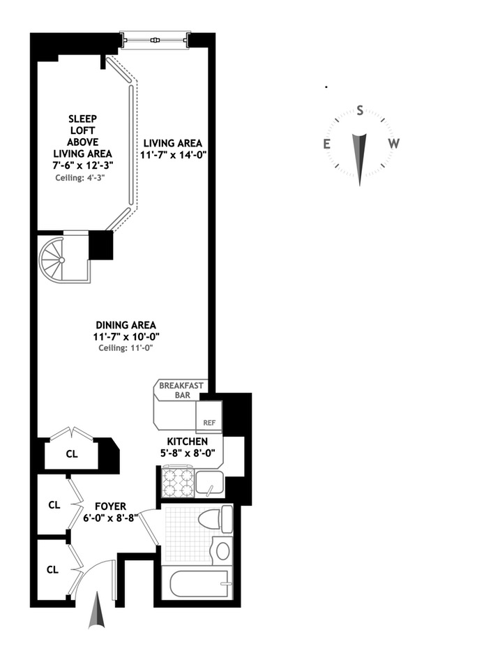 Floorplan for 310 East 23rd Street