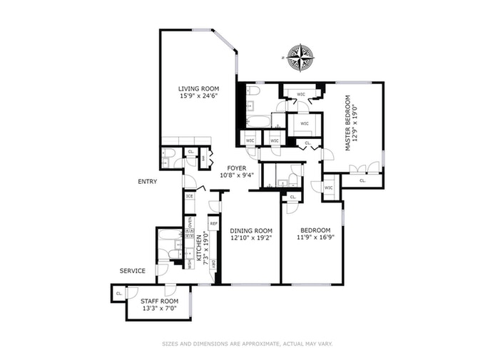 Floorplan for 650 Park Avenue, 20C