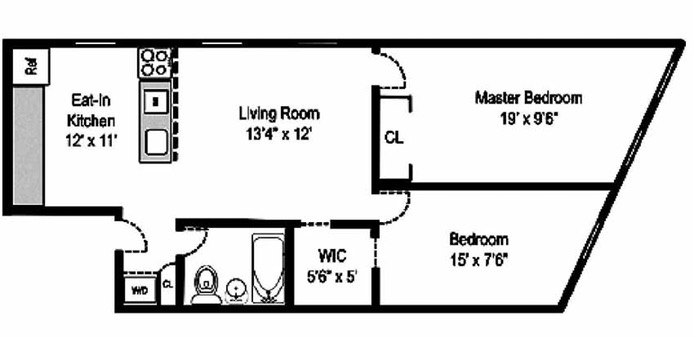 Floorplan for 132 Prospect Place, 4R