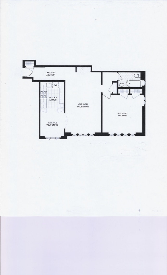 Floorplan for 116 Pinehurst Avenue, H13