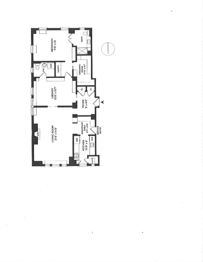 Floorplan for 333 East 68th Street, 4E