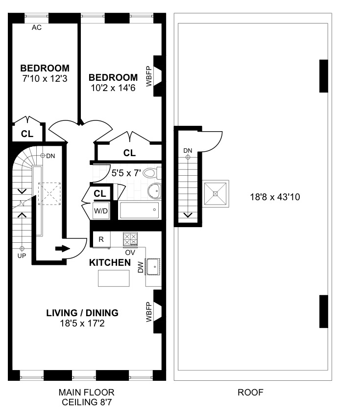 Floorplan for 498 Henry Street
