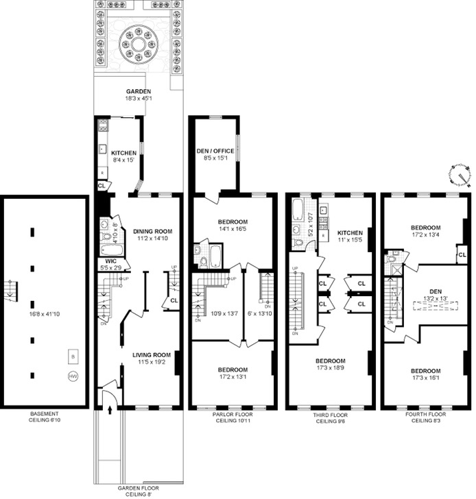 Floorplan for 638 10th Street