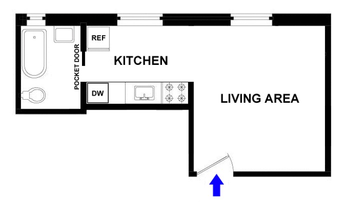 Floorplan for 149 West 12th Street, 64