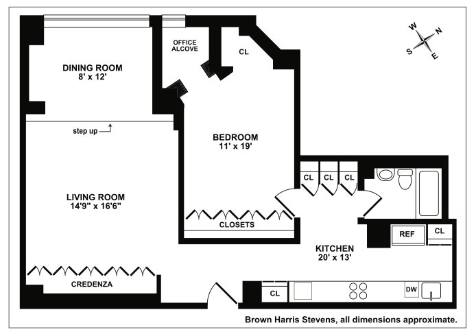 Floorplan for 244 Madison Avenue