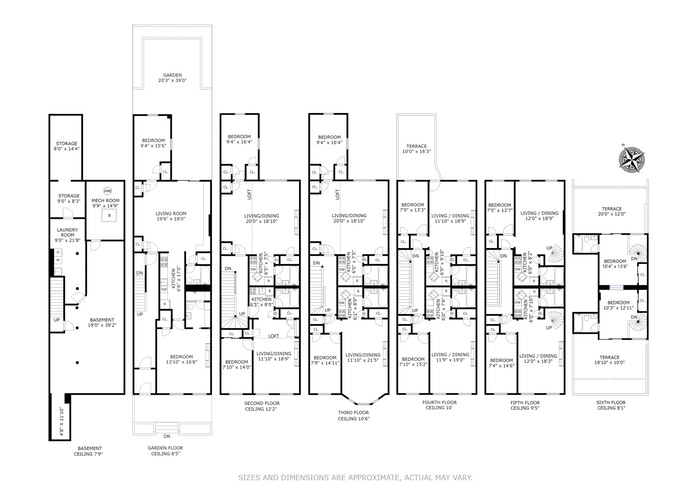 Floorplan for 43 West 76th Street