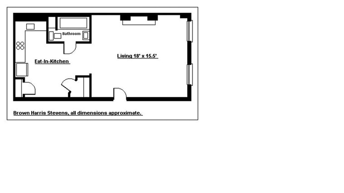 Floorplan for 155 Hicks Street, 1A