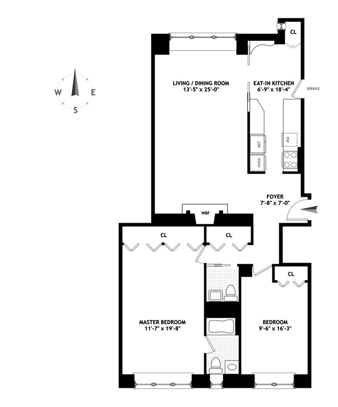 Floorplan for 230 East 50th Street