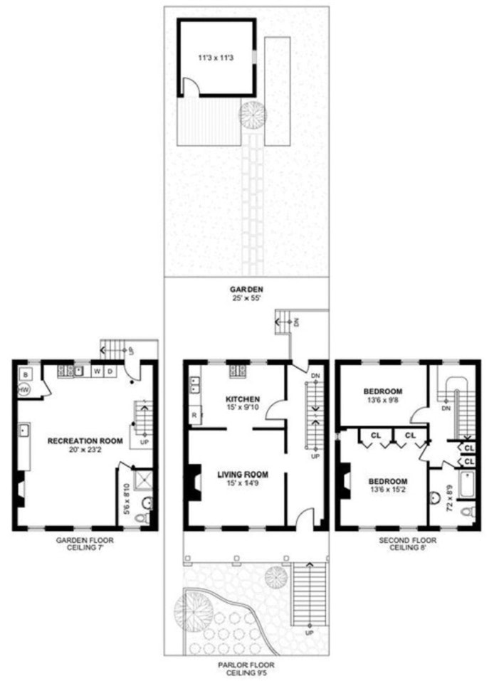 Floorplan for 143 Vanderbilt Avenue