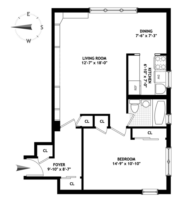 Floorplan for 2 King Street