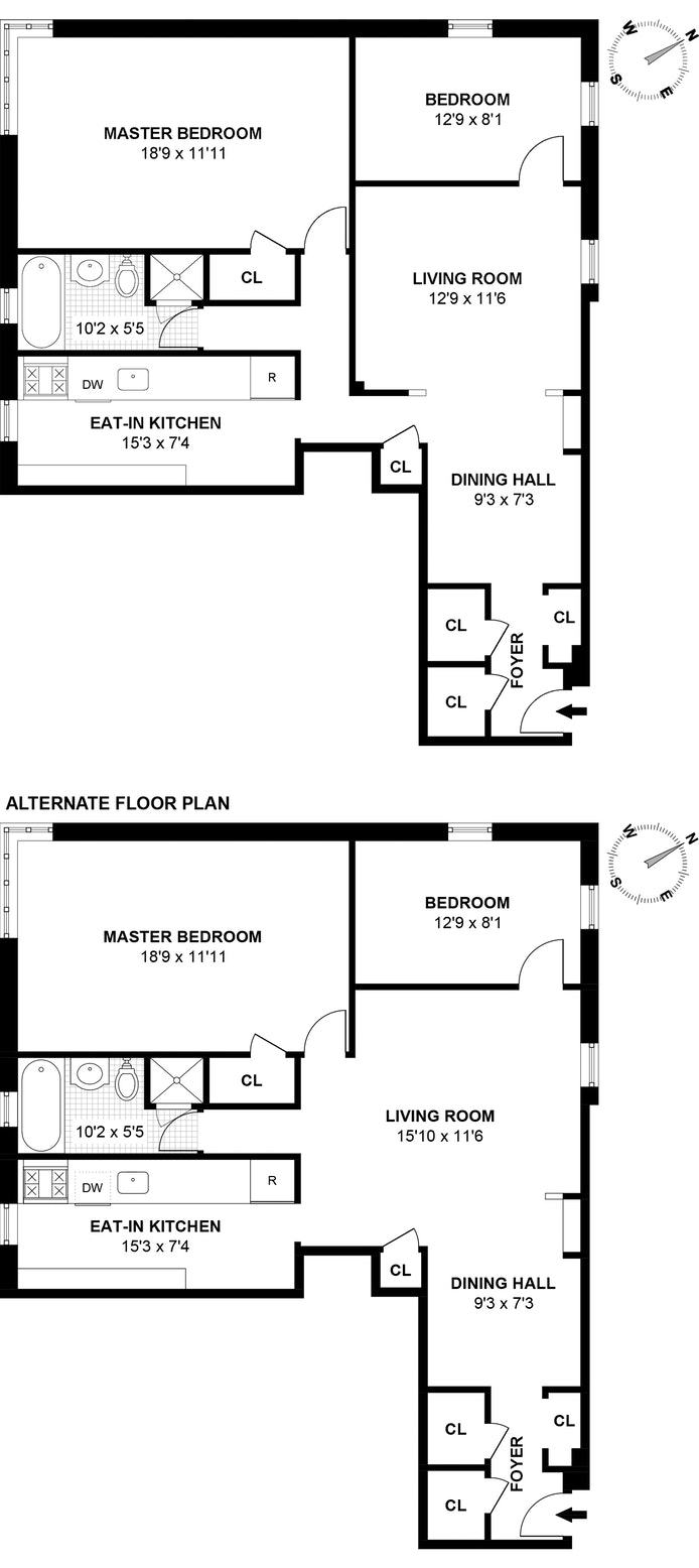 Floorplan for 140 Eighth Avenue, 3O