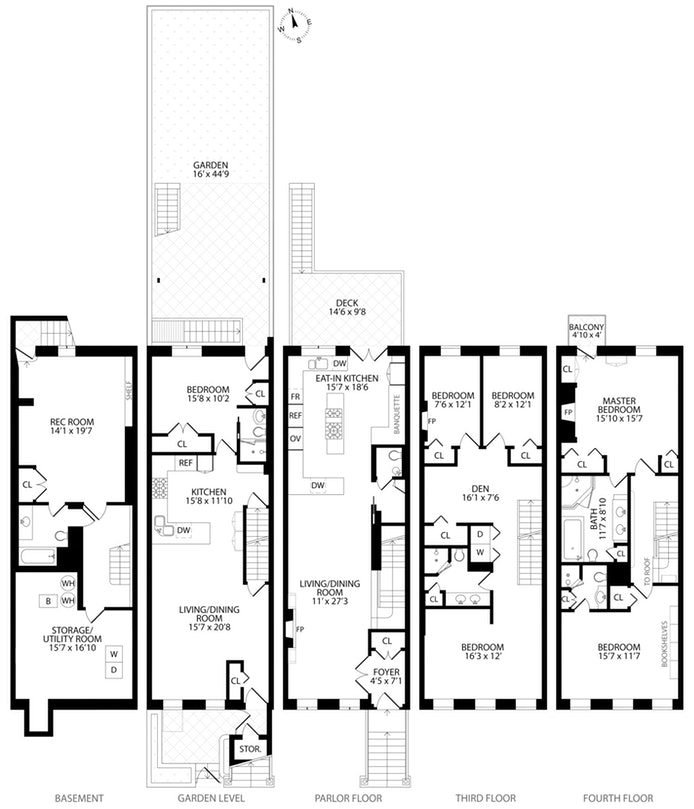 Floorplan for 219 East 31st Street