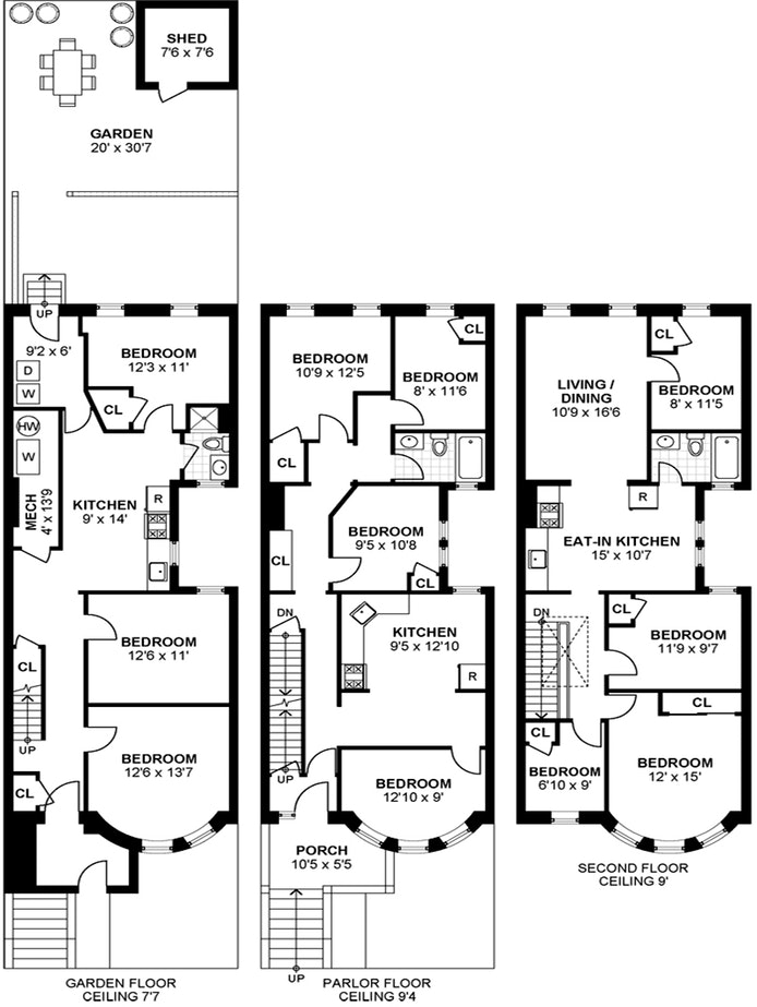 Floorplan for 558 Ashford Street