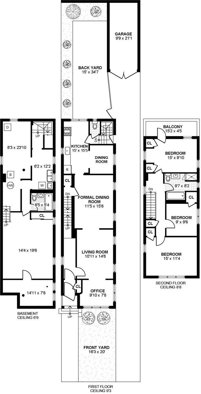 Floorplan for 1735 Hendrickson Street