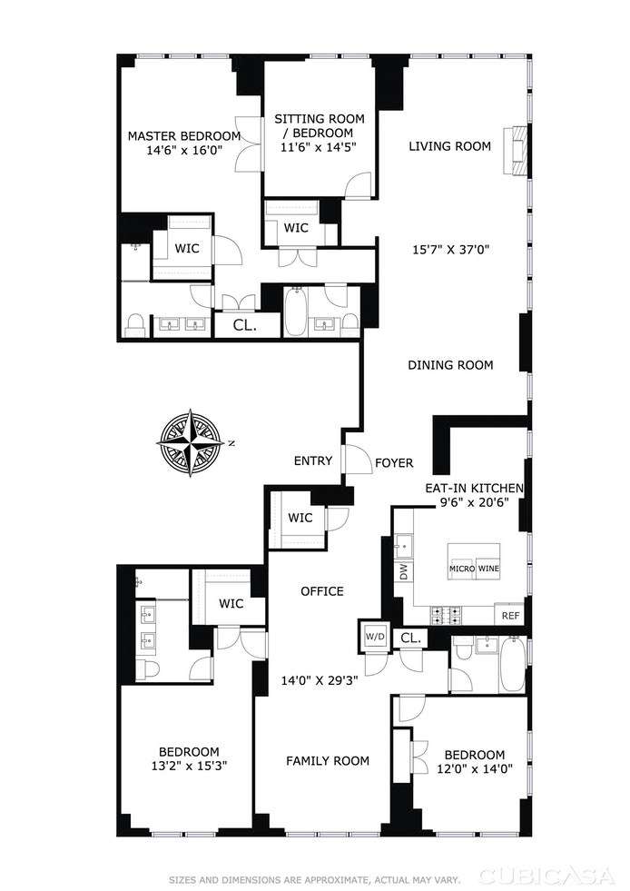 Floorplan for 333 East 91st Street, 20AB